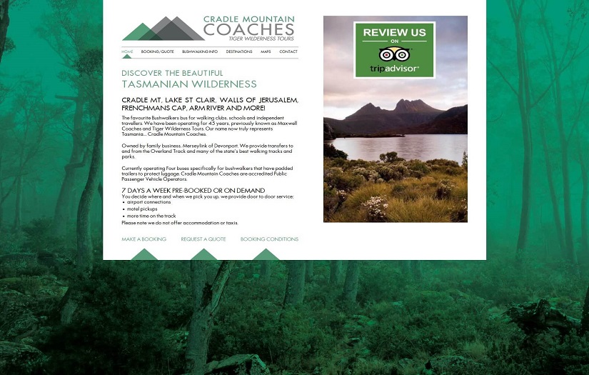 Cradle Mountain Coaches screenshot 1